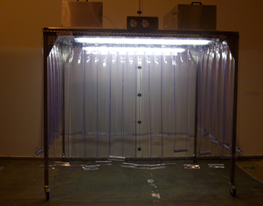 2.5 Metre Soft Wall Booth